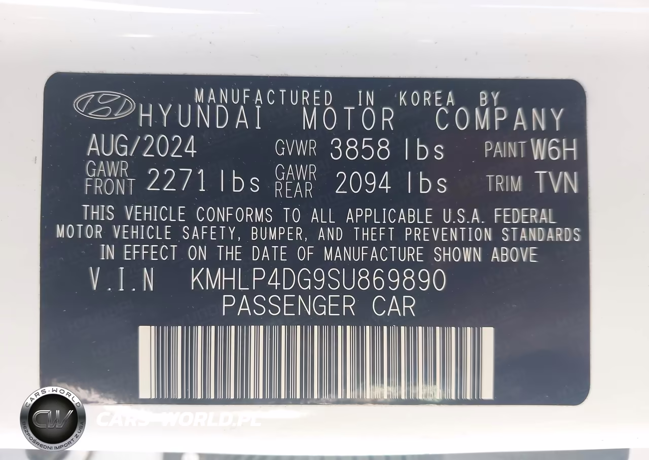 2025 Hyundai Elantra Limited VIN:KMHLP4DG9SU869890 - 9