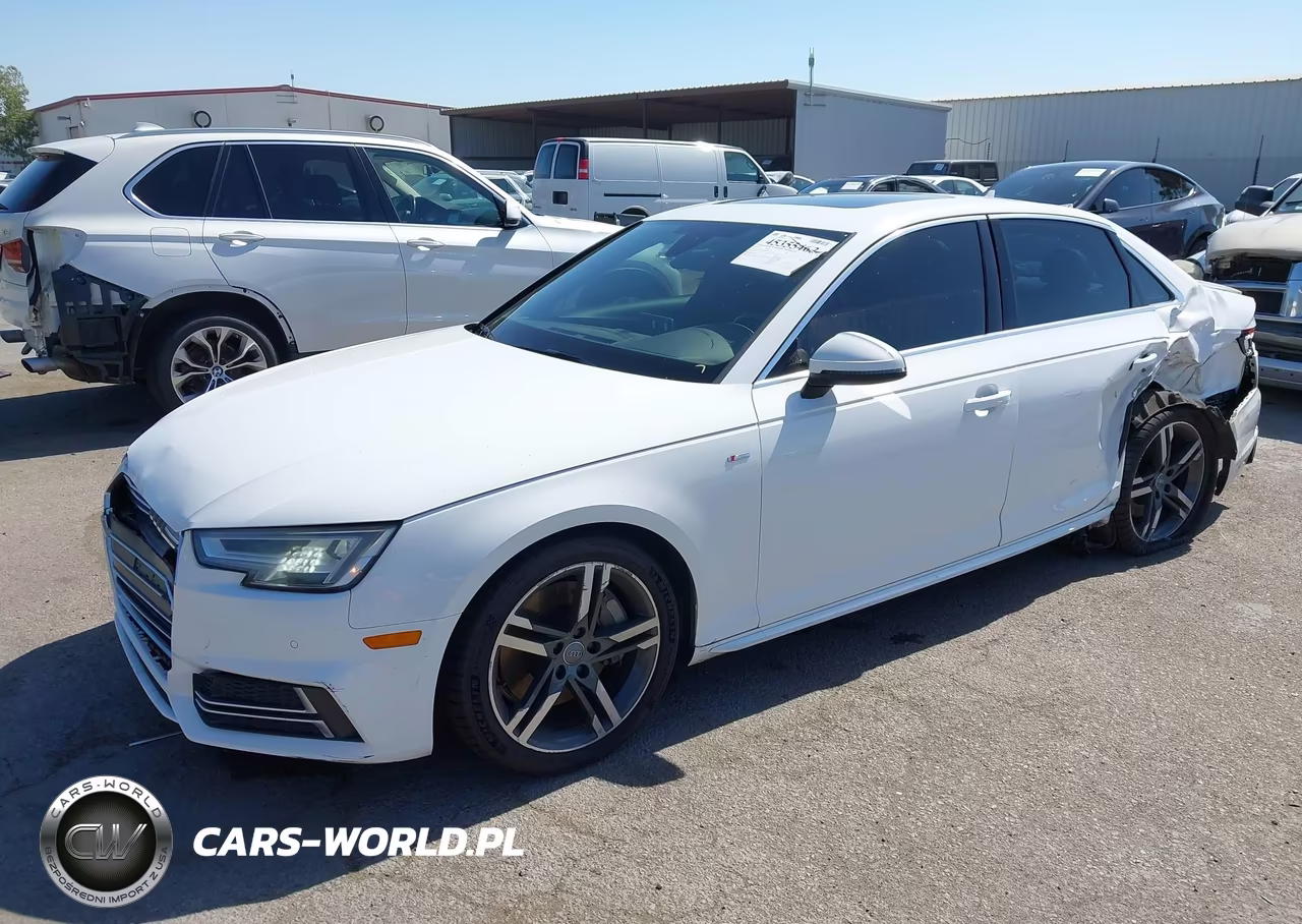 2018 Audi A4 2.0T Premium-2.0T Tech Premium VIN:WAUENAF46JN001890 - 2