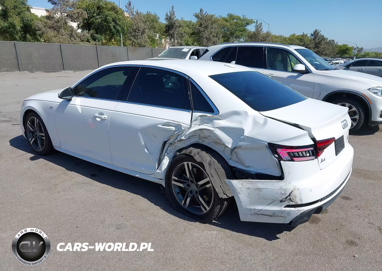 2018 Audi A4 2.0T Premium-2.0T Tech Premium VIN:WAUENAF46JN001890 - 3