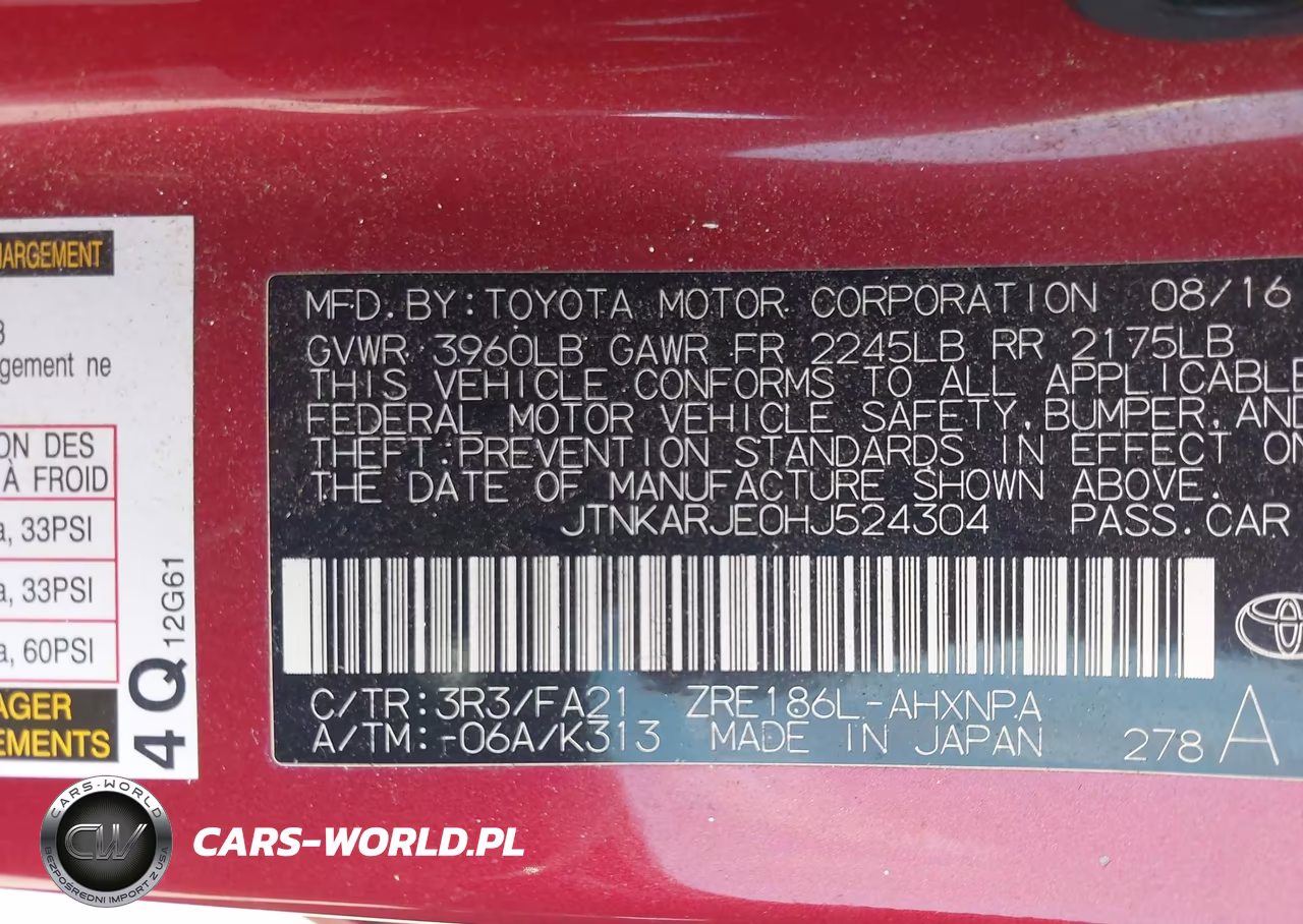 2017 Toyota Corolla Im VIN:JTNKARJE0HJ524304 - 9