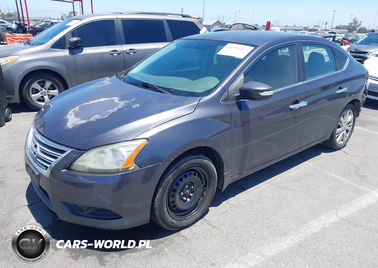 2013 Nissan Sentra Sl VIN:3N1AB7AP6DL624707 - 2
