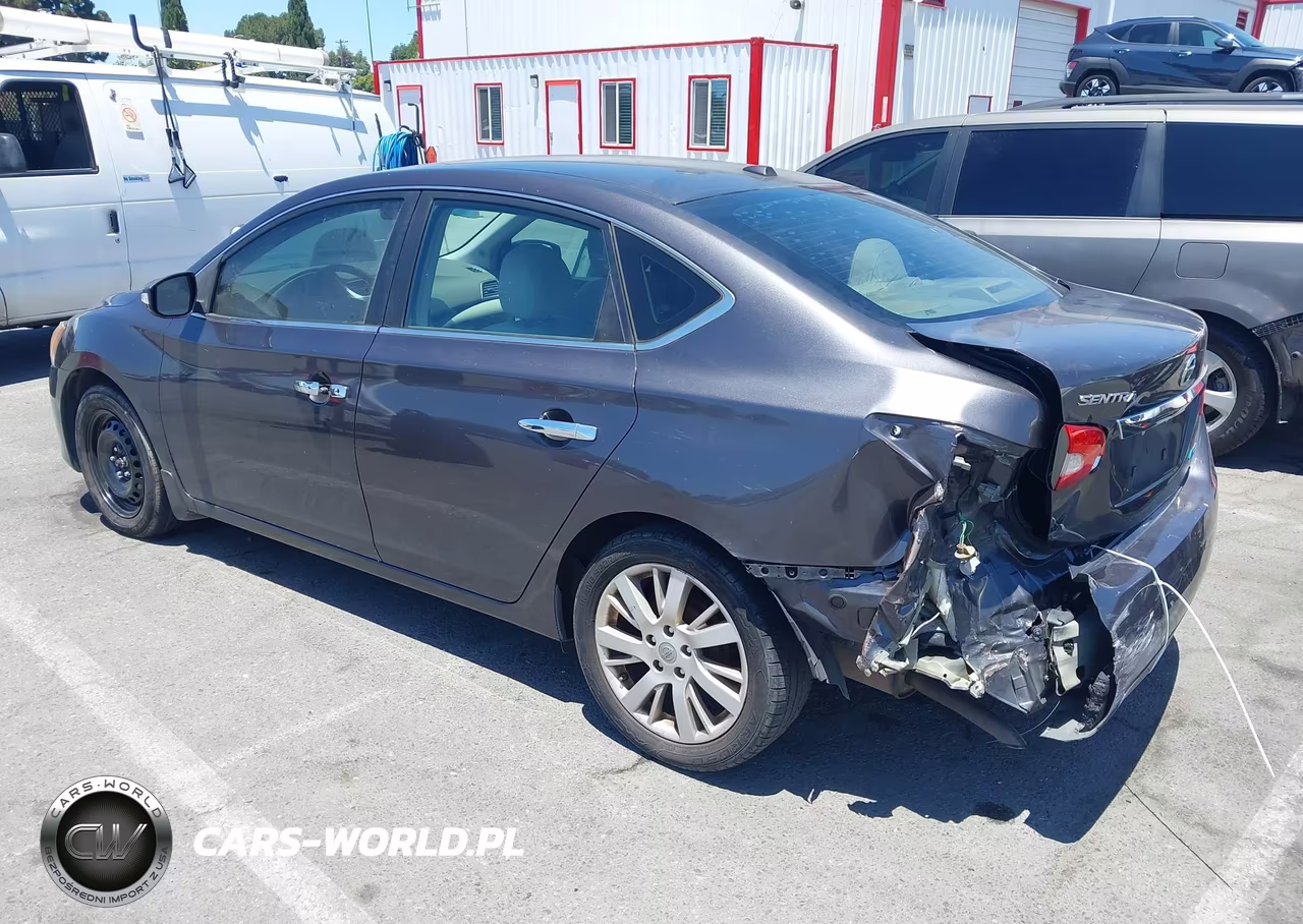 2013 Nissan Sentra Sl VIN:3N1AB7AP6DL624707 - 3