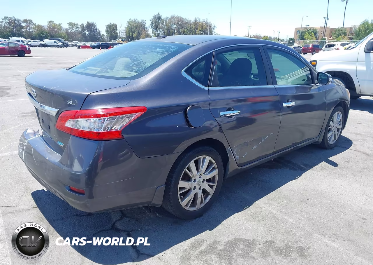 2013 Nissan Sentra Sl VIN:3N1AB7AP6DL624707 - 4