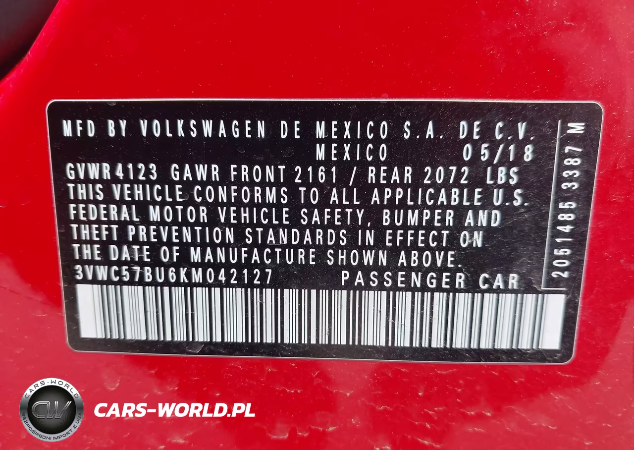 2019 Volkswagen Jetta 1.4T R-Line-1.4T S-1.4T Se VIN:3VWC57BU6KM042127 - 9