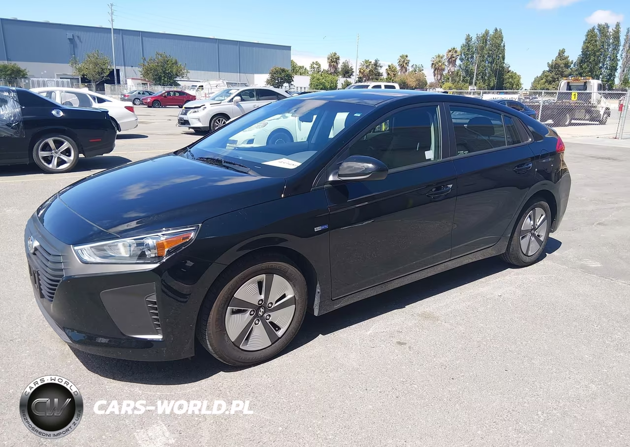 2018 Hyundai Ioniq Hybrid Blue VIN:KMHC65LC9JU076630 - 2