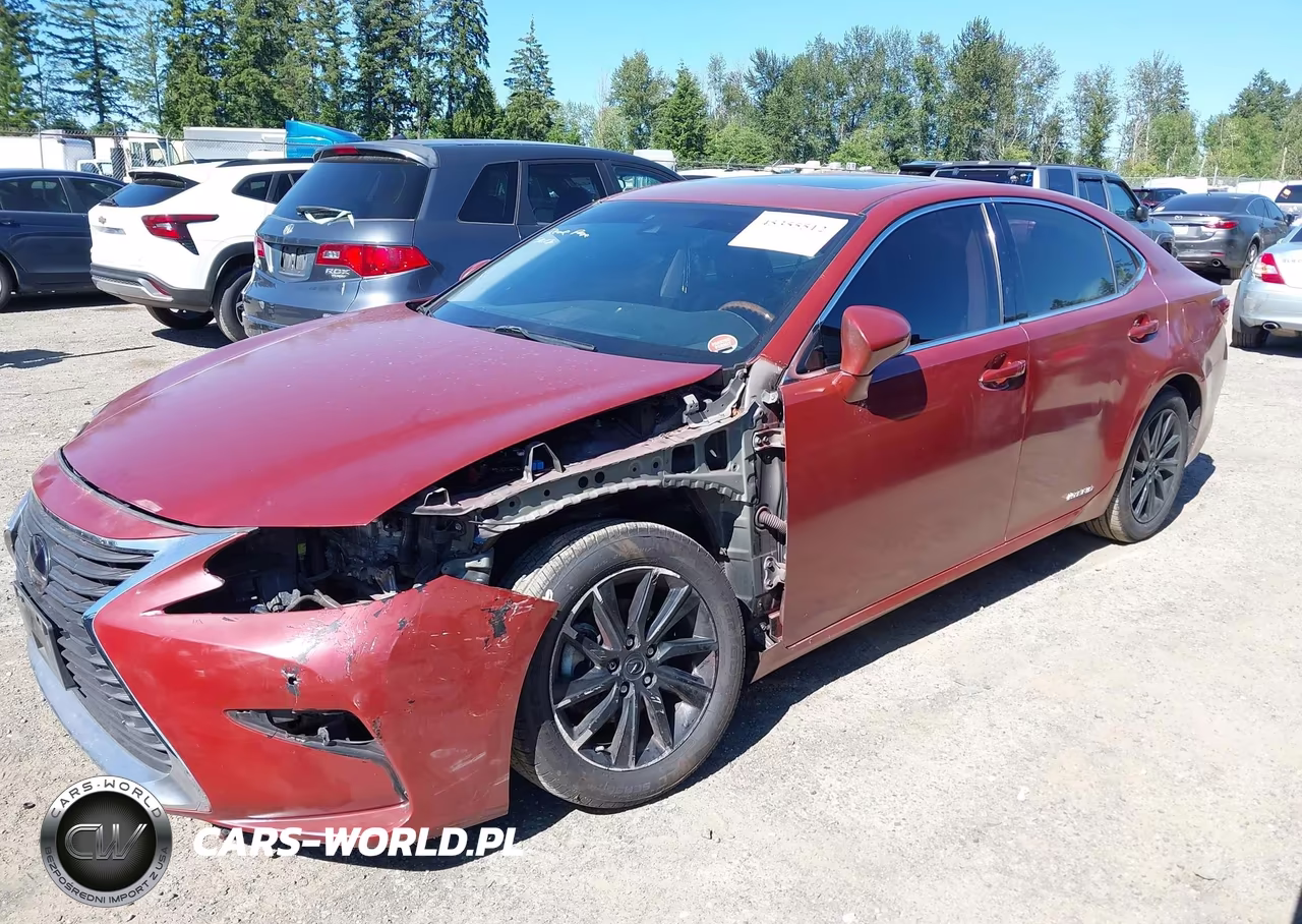 2017 Lexus Es 300H VIN:JTHBW1GG8H2142238 - 2