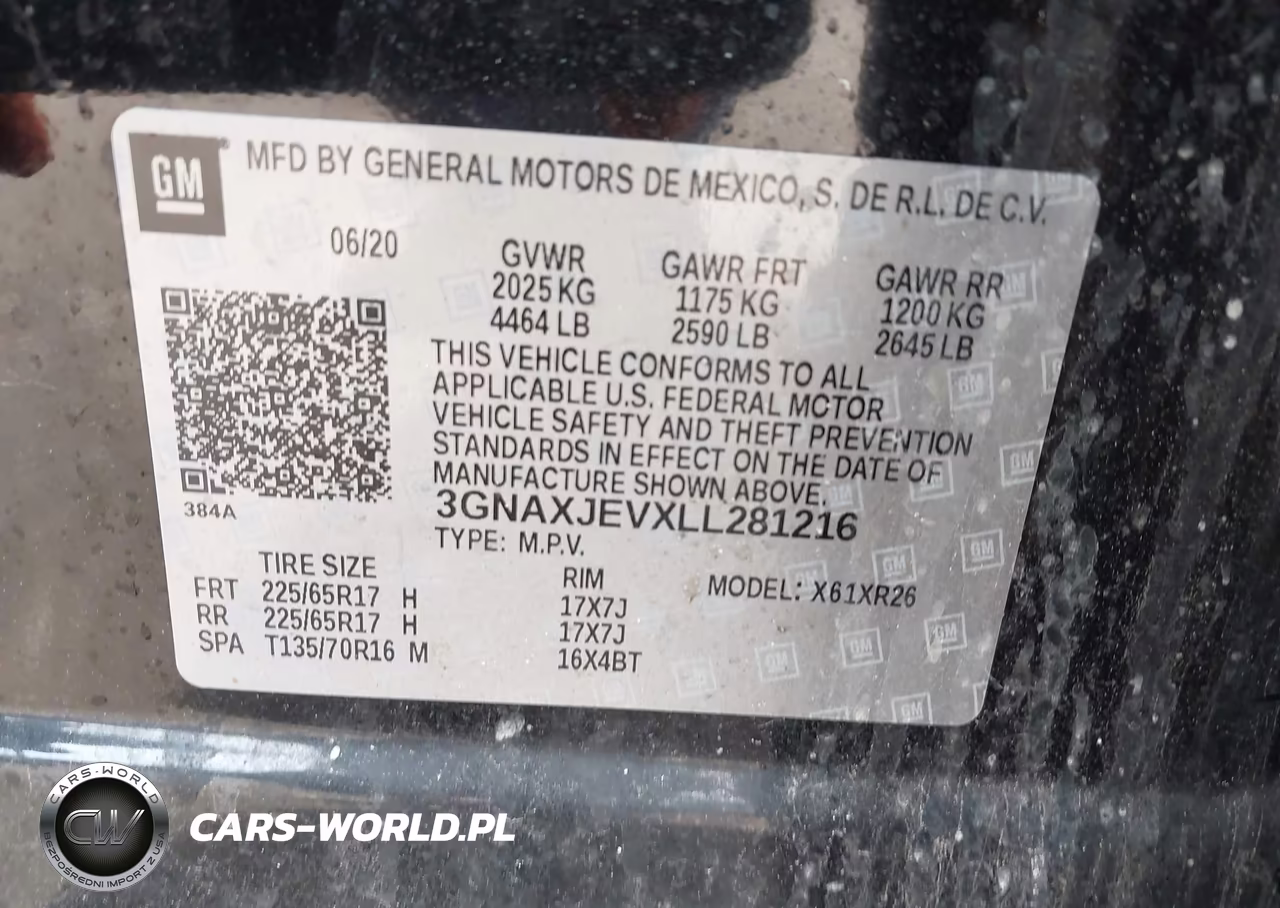 2020 Chevrolet Equinox Fwd 2Fl VIN:3GNAXJEVXLL281216 - 9