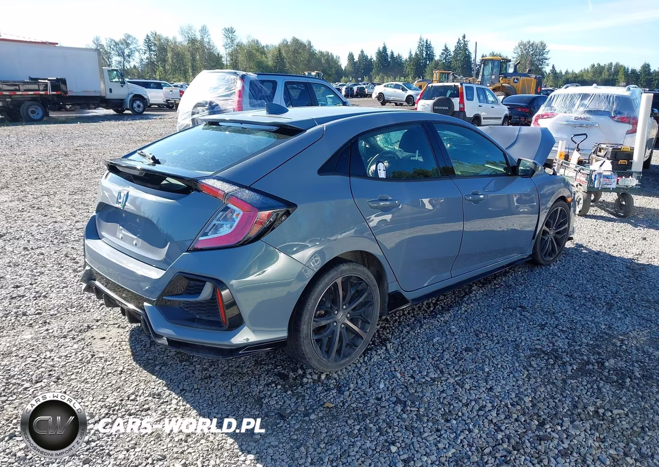 2021 Honda Civic Sport VIN:SHHFK7H48MU408336 - 4