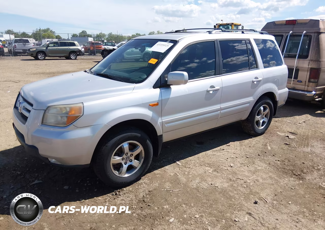 2008 Honda Pilot Ex-L VIN:5FNYF18528B010355 - 2