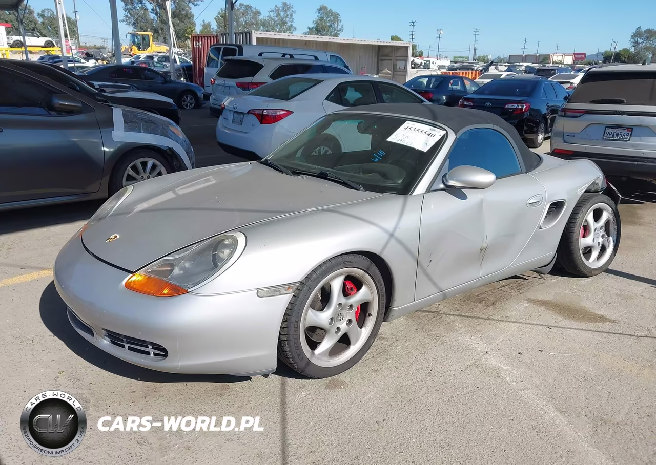 2000 Porsche Boxster S VIN:WP0CB2981YU664436 - 2