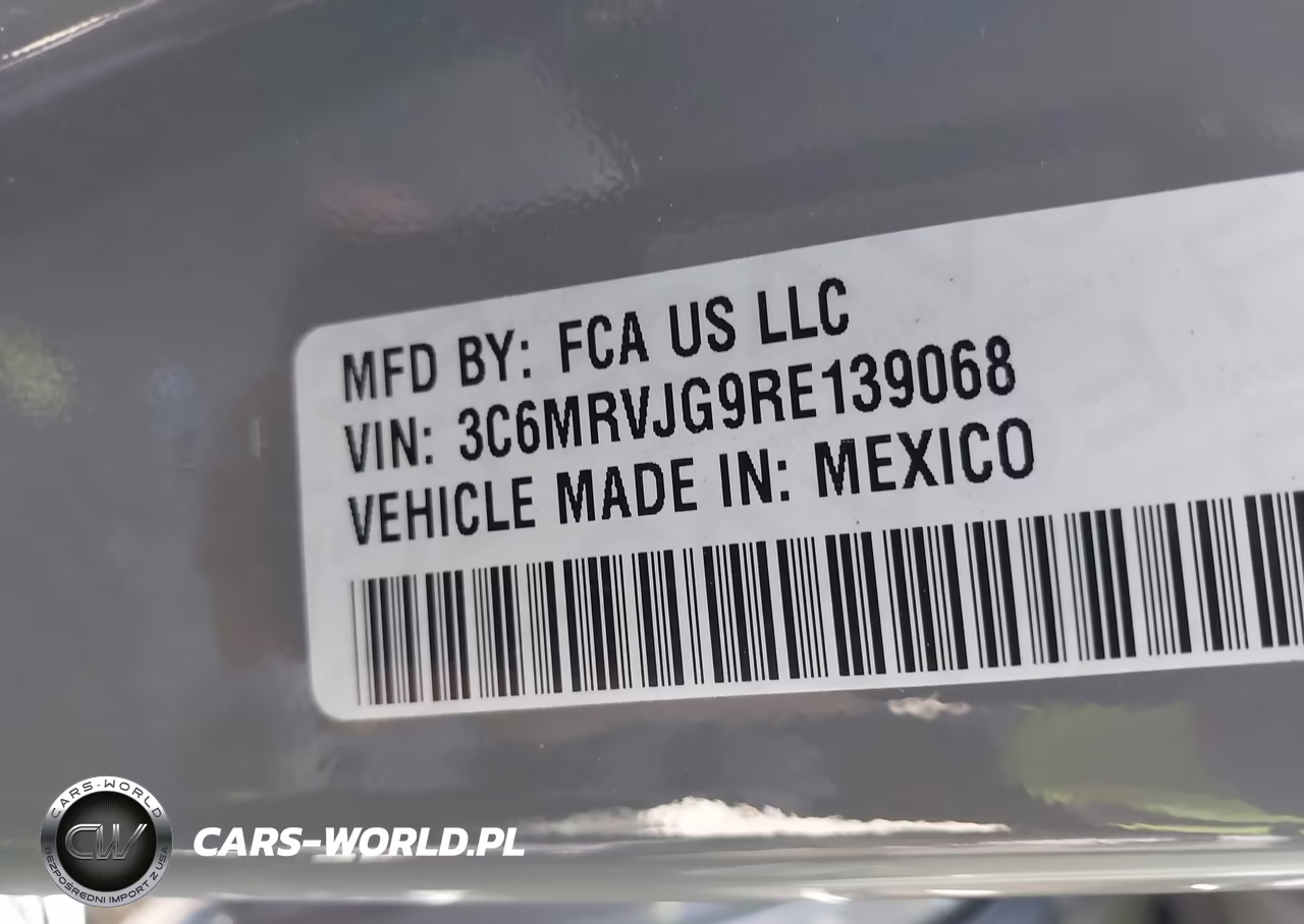 2025 Ram Promaster 3500 VIN:3C6MRVJG9RE139068 - 9