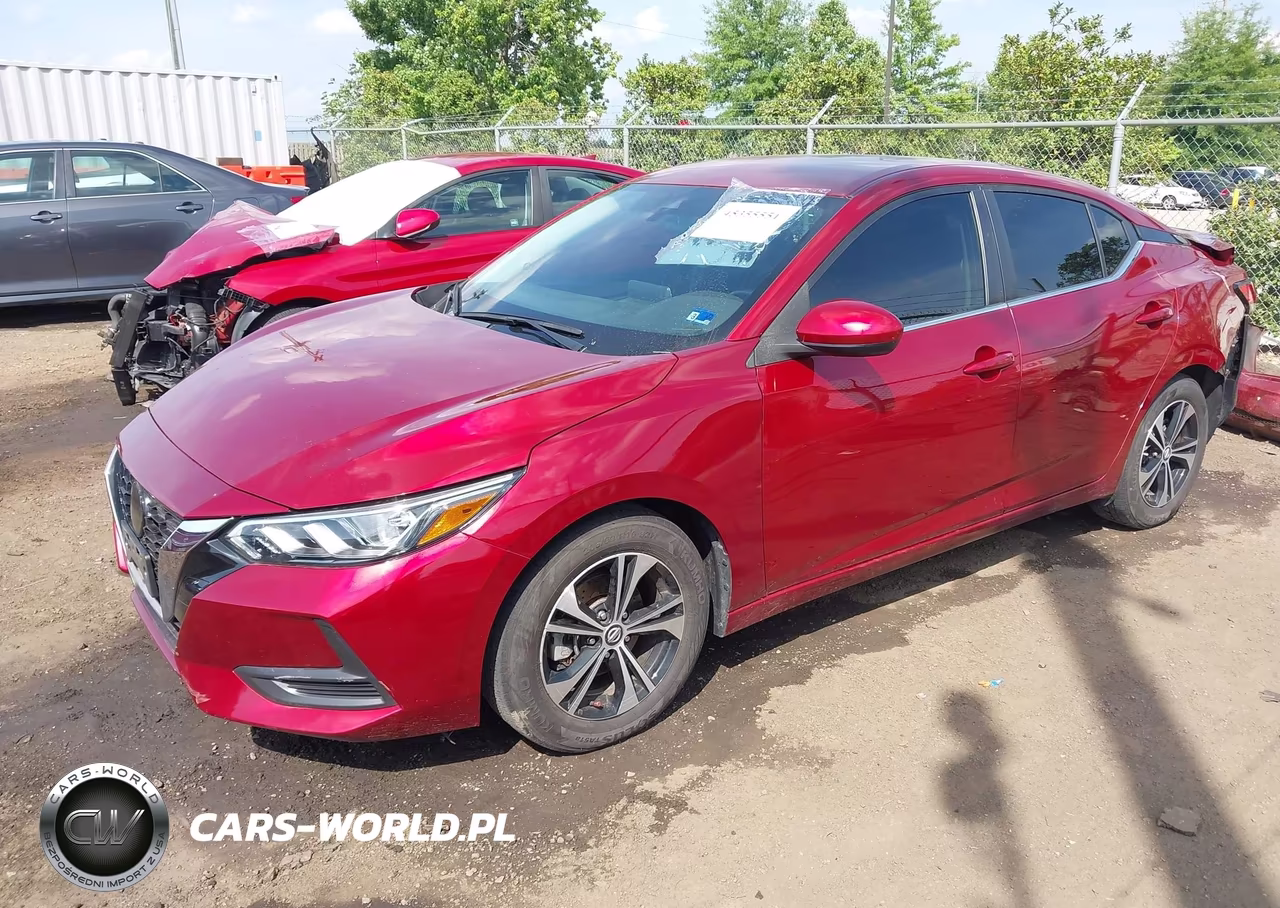 2022 Nissan Sentra Sv Xtronic Cvt VIN:3N1AB8CV6NY315051 - 2