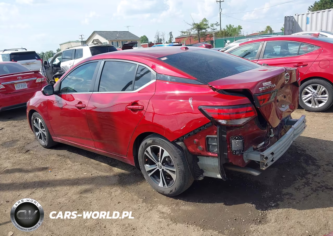 2022 Nissan Sentra Sv Xtronic Cvt VIN:3N1AB8CV6NY315051 - 3