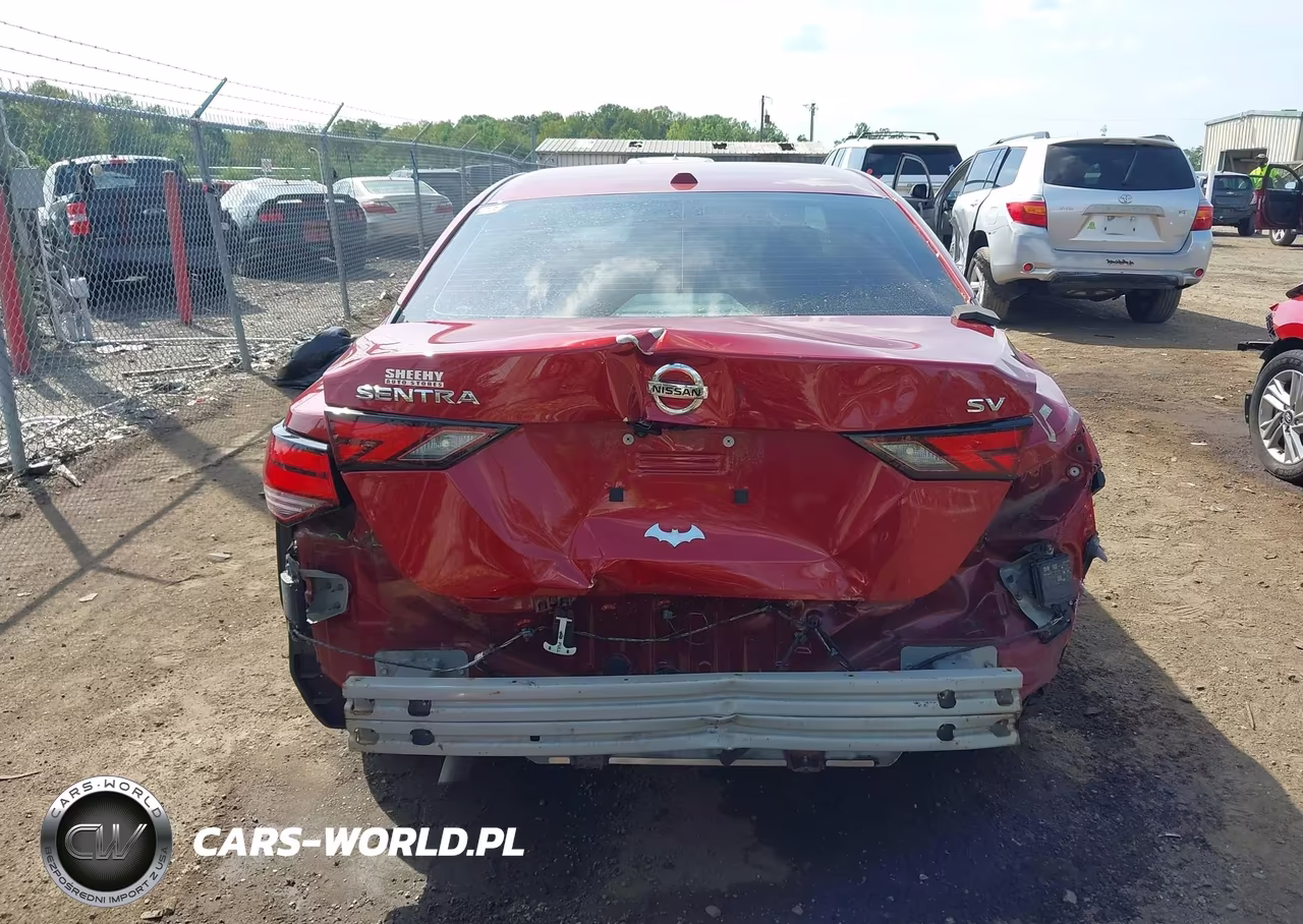 2022 Nissan Sentra Sv Xtronic Cvt VIN:3N1AB8CV6NY315051 - 6