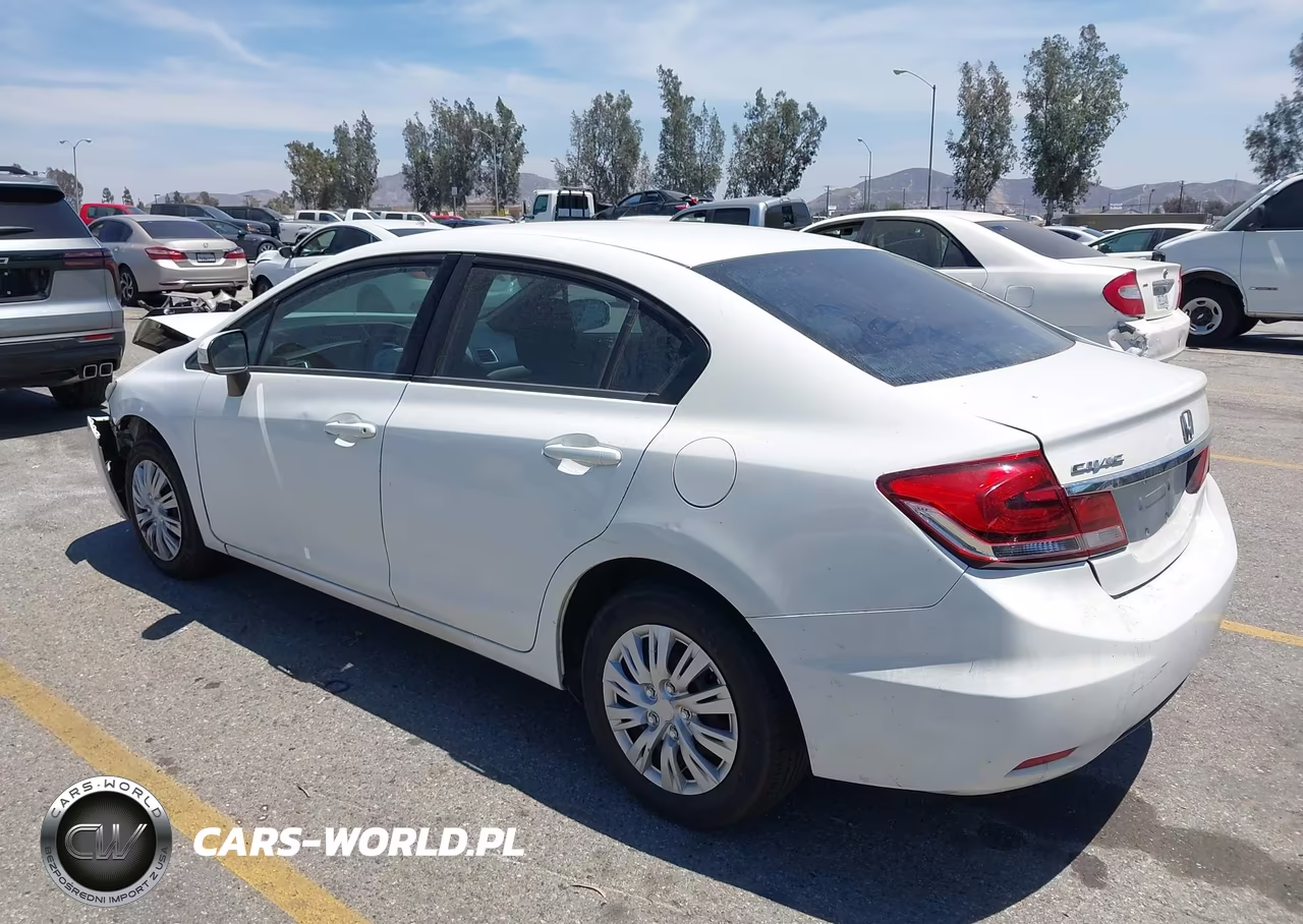 2014 Honda Civic Lx VIN:19XFB2F58EE259949 - 3