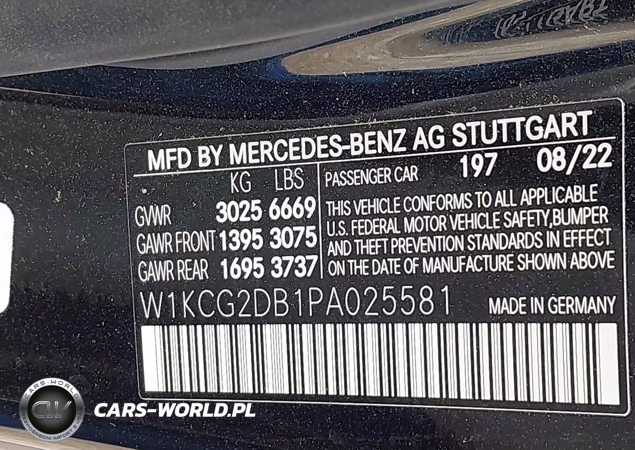 2023 Mercedes-Benz Eqs 450+ VIN:W1KCG2DB1PA025581 - 9