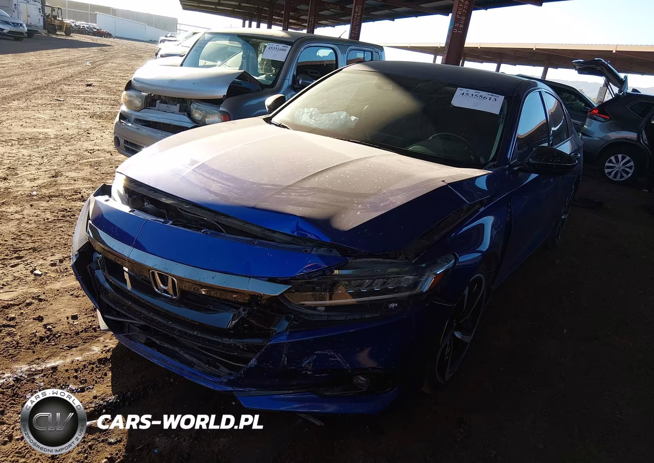 2022 Honda Accord Sport Special Edition VIN:1HGCV1F4XNA112614 - 2