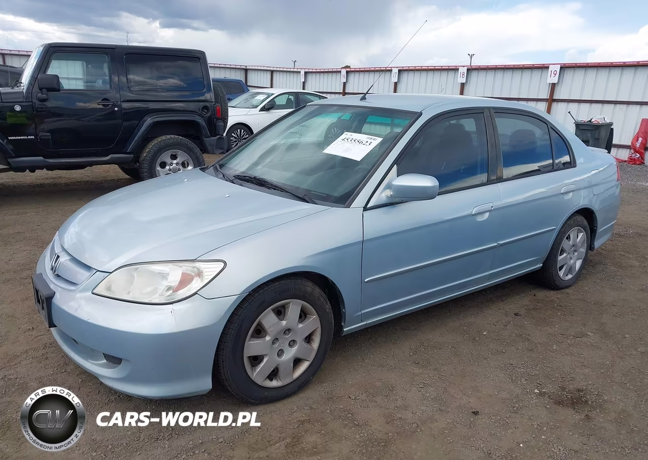 2004 Honda Civic Hybrid VIN:JHMES95634S014873 - 2
