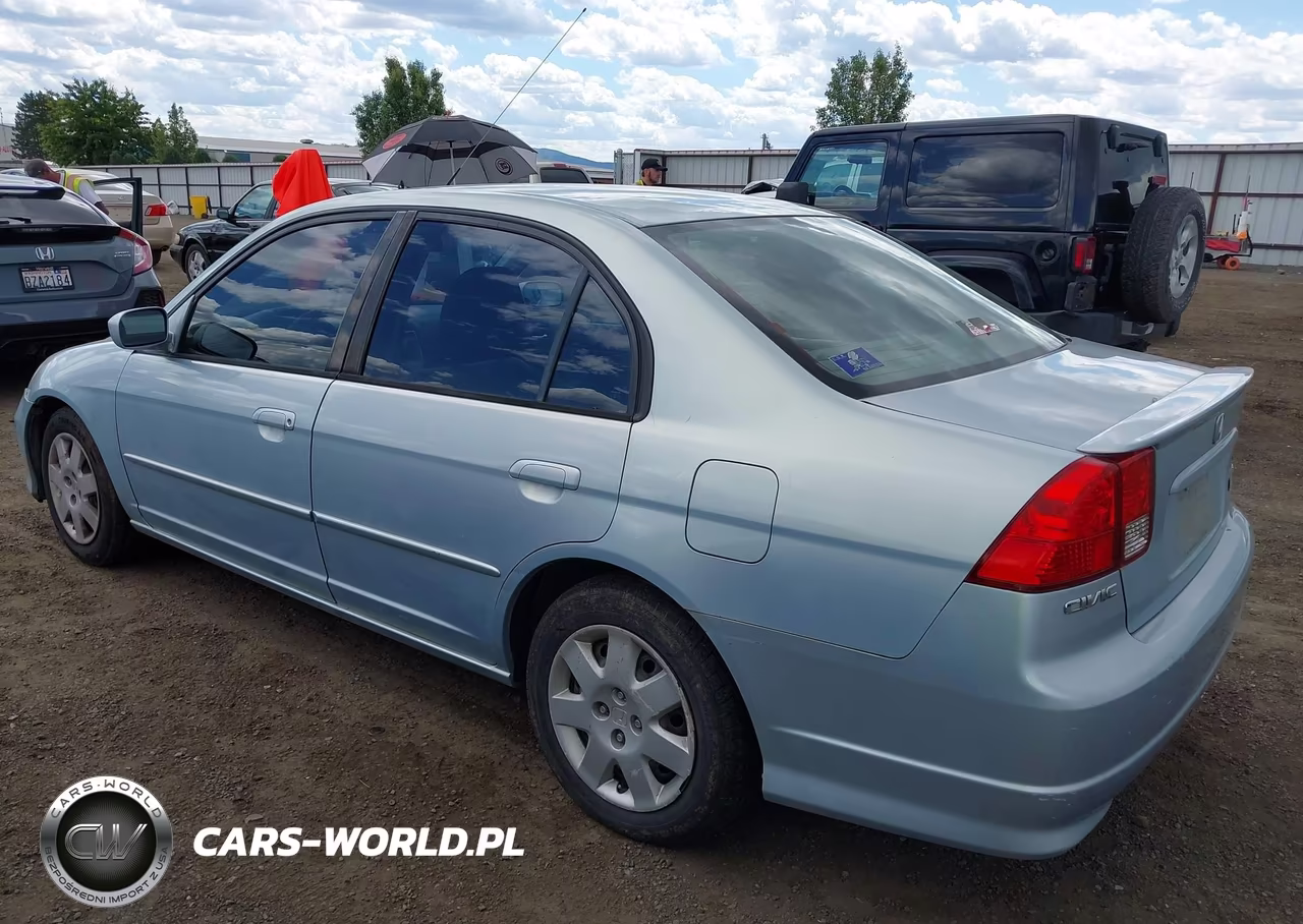 2004 Honda Civic Hybrid VIN:JHMES95634S014873 - 3