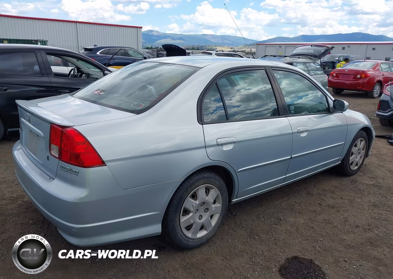 2004 Honda Civic Hybrid VIN:JHMES95634S014873 - 4