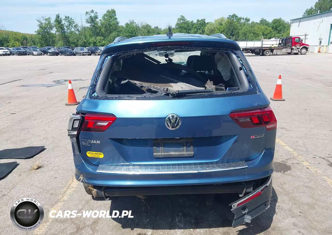 2019 Volkswagen Tiguan 2.0T Se-2.0T Sel-2.0T Sel R-Line-2.0T Sel R-Line Black VIN:3VV2B7AX8KM016195 - 16