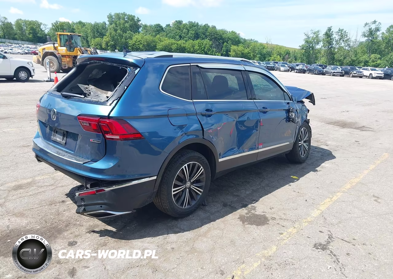 2019 Volkswagen Tiguan 2.0T Se-2.0T Sel-2.0T Sel R-Line-2.0T Sel R-Line Black VIN:3VV2B7AX8KM016195 - 4