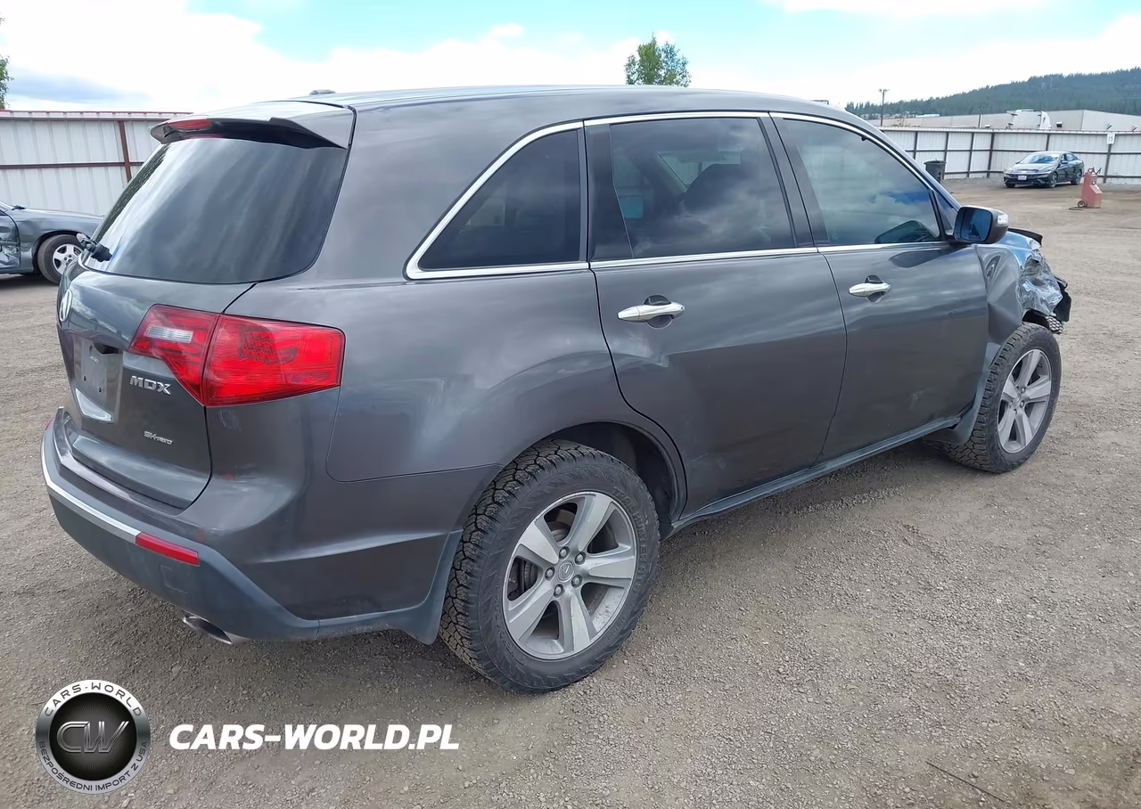 2011 Acura Mdx Advance Package VIN:2HNYD2H71BH512184 - 4