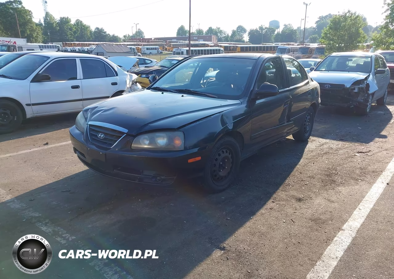 2006 Hyundai Elantra Gls-Limited VIN:KMHDN46D86U349974 - 2