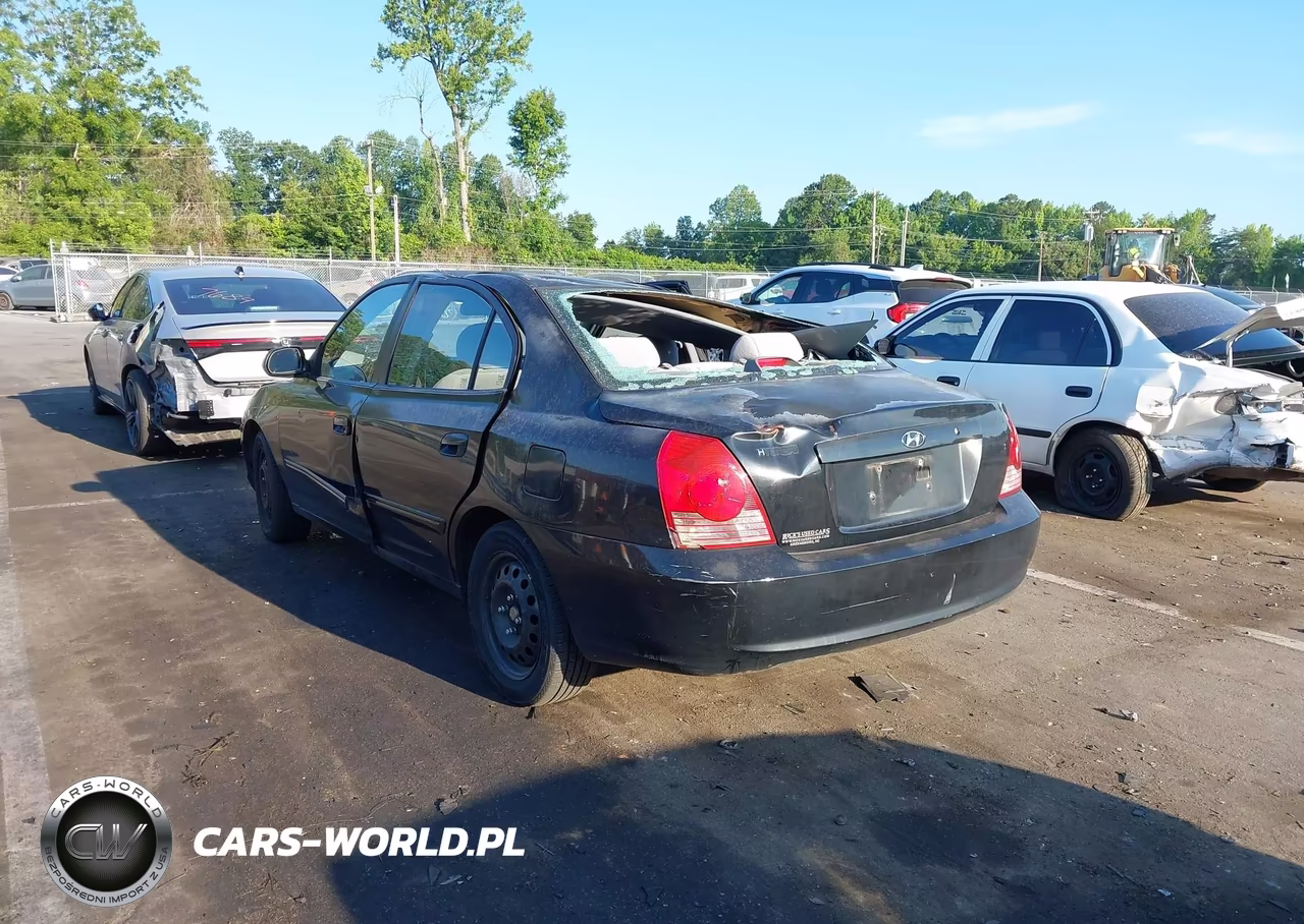 2006 Hyundai Elantra Gls-Limited VIN:KMHDN46D86U349974 - 3