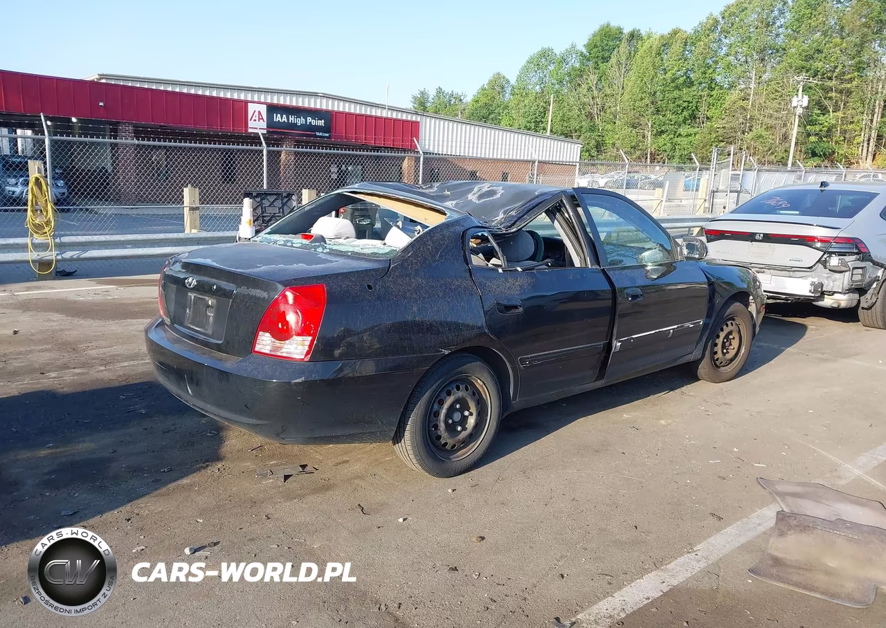 2006 Hyundai Elantra Gls-Limited VIN:KMHDN46D86U349974 - 4