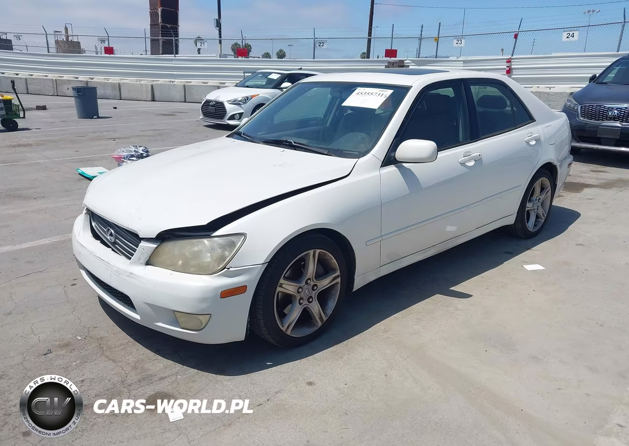 2001 Lexus Is 300 VIN:JTHBD182910029537 - 2