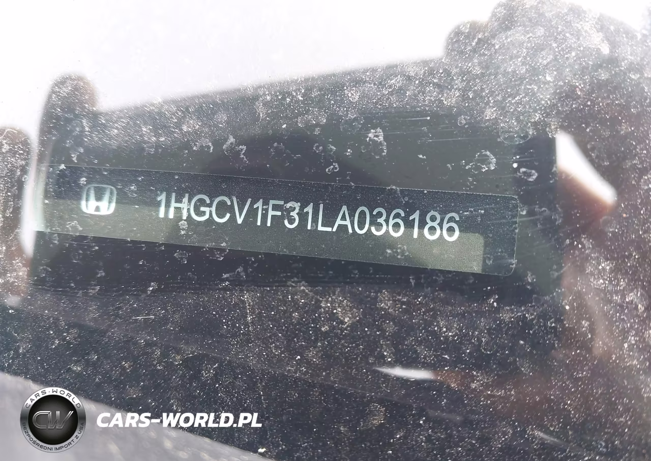 2020 Honda Accord Sport VIN:1HGCV1F31LA036186 - 17