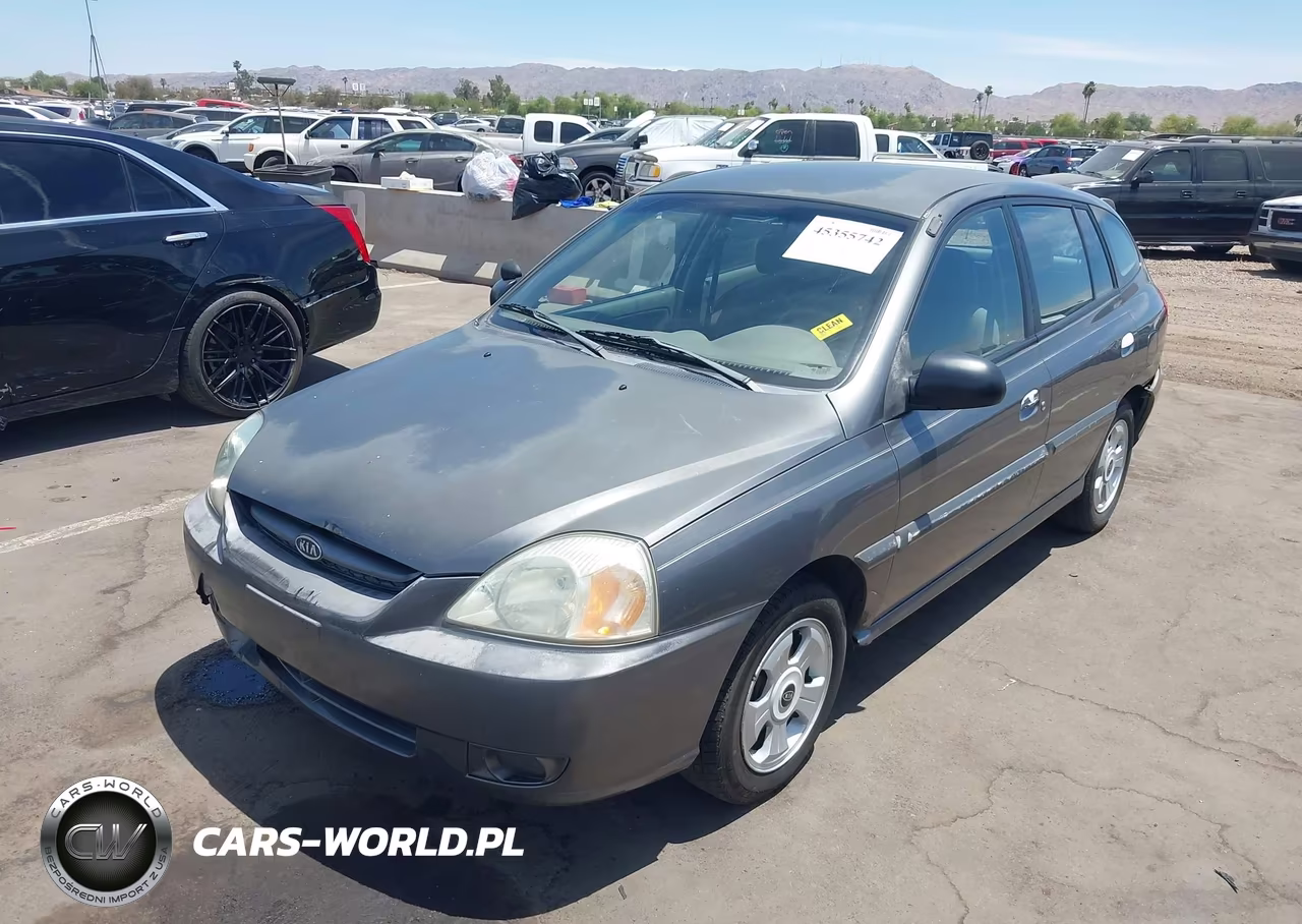 2004 Kia Rio Cinco VIN:KNADC165746211343 - 2