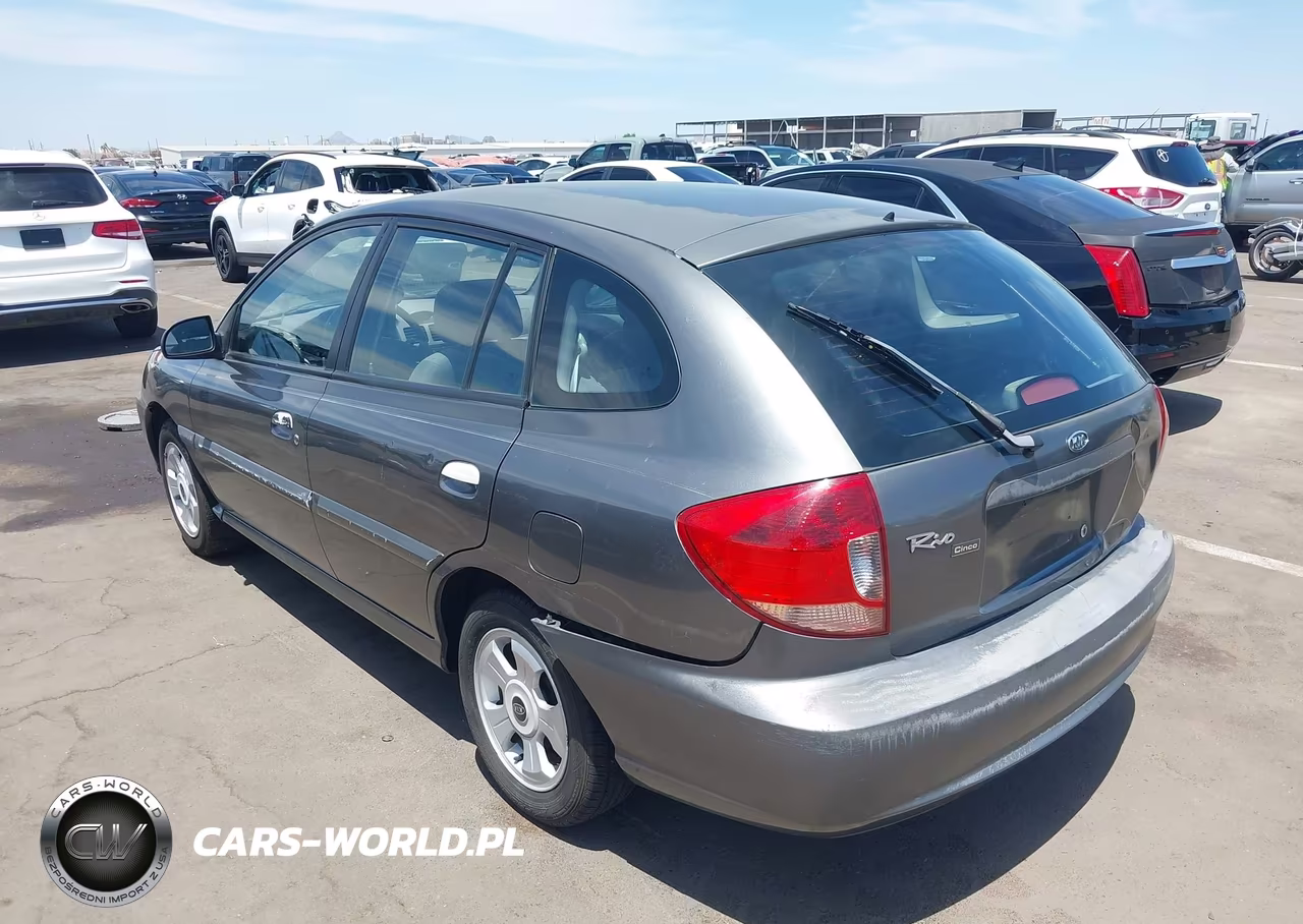 2004 Kia Rio Cinco VIN:KNADC165746211343 - 3