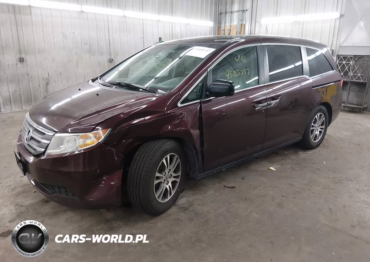 2011 Honda Odyssey Ex-L VIN:5FNRL5H67BB018312 - 2