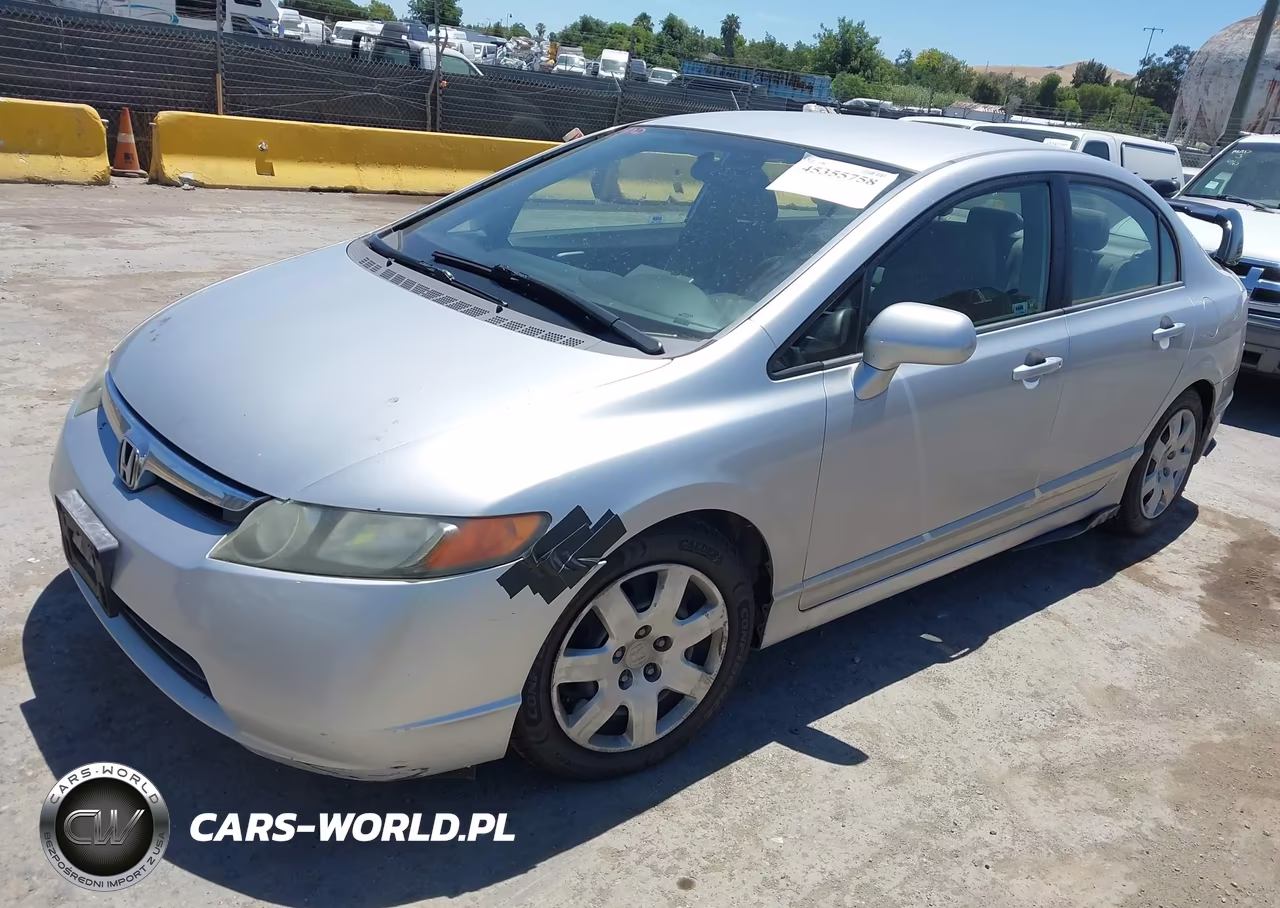 2007 Honda Civic Lx VIN:1HGFA16527L137726 - 2