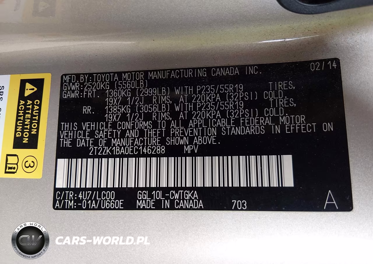 2014 Lexus Rx 350 VIN:2T2ZK1BA0EC146288 - 9