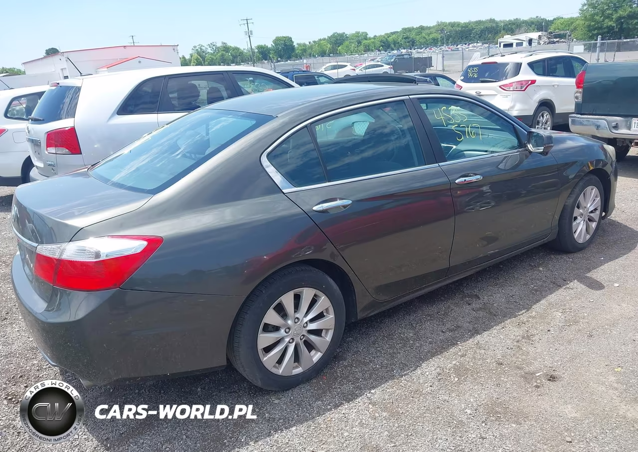 2014 Honda Accord Ex VIN:1HGCR2F75EA253109 - 4