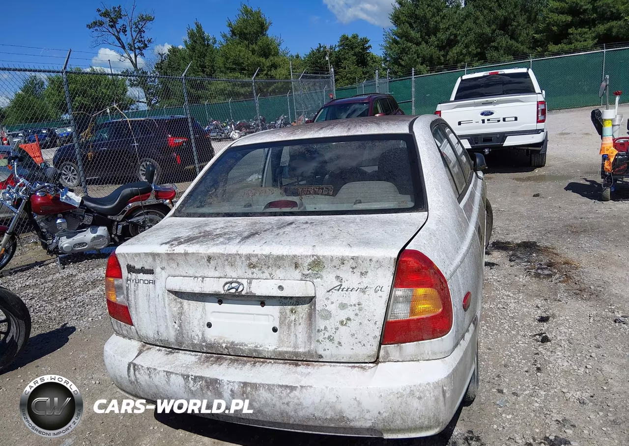 2002 Hyundai Accent Gl VIN:KMHCG45C12U275080 - 13
