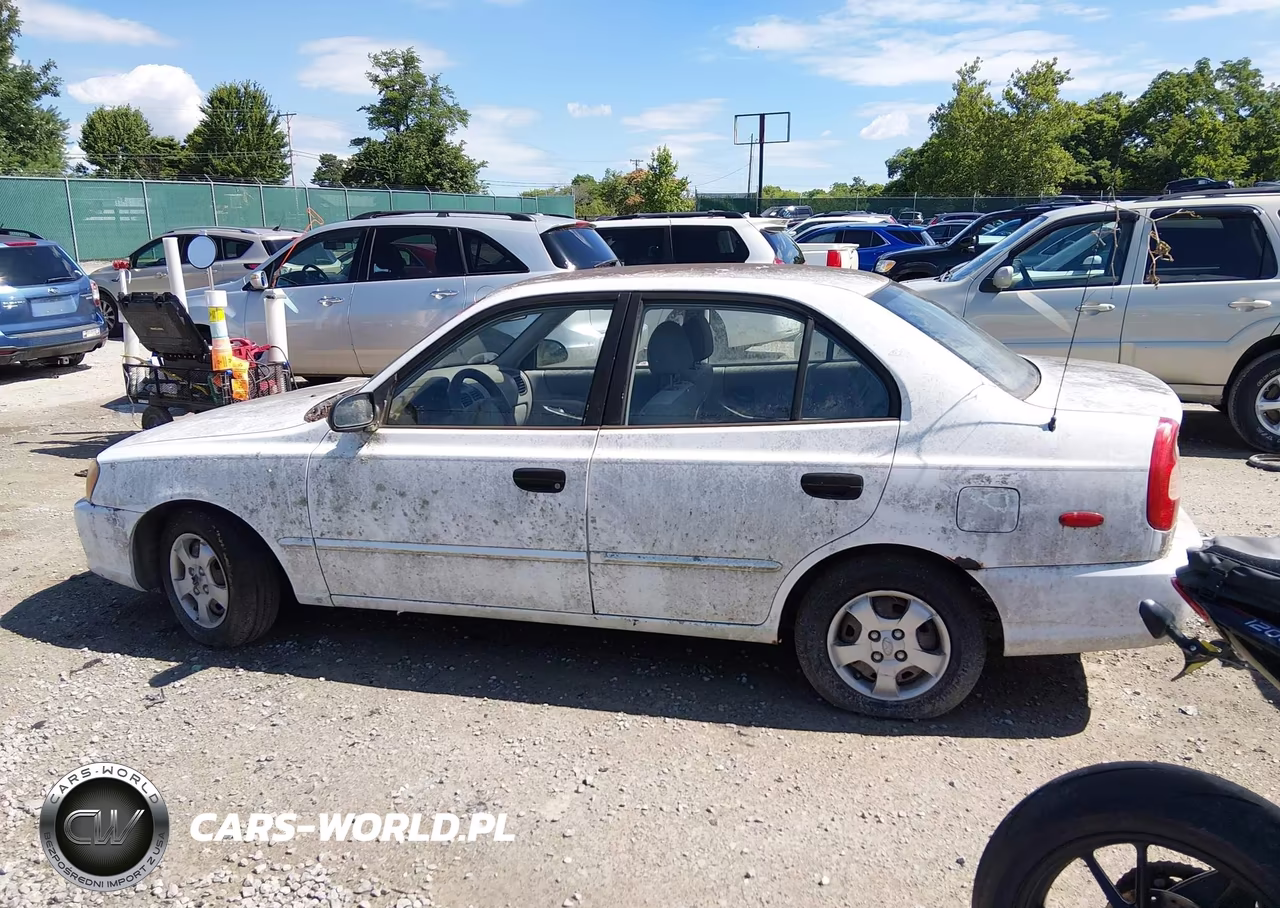2002 Hyundai Accent Gl VIN:KMHCG45C12U275080 - 15
