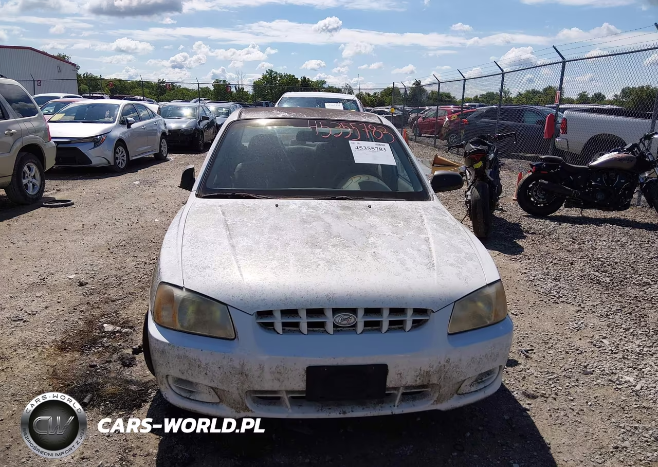 2002 Hyundai Accent Gl VIN:KMHCG45C12U275080 - 6