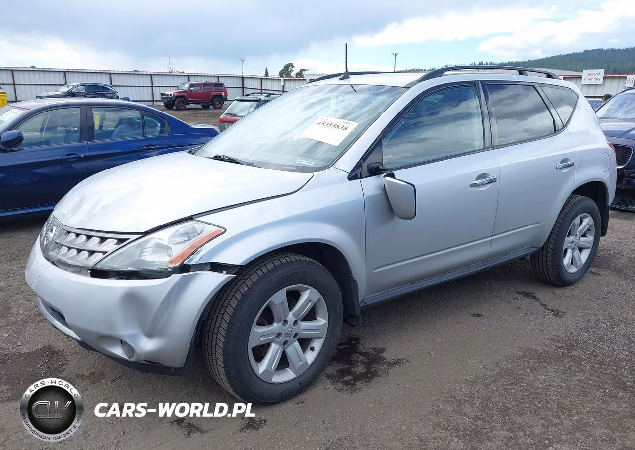 2006 Nissan Murano S VIN:JN8AZ08W86W546493 - 2