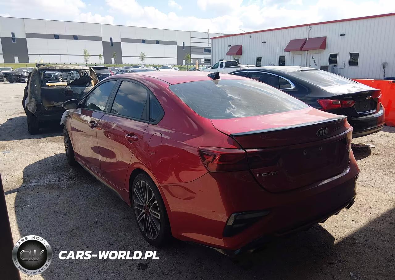 2021 Kia Forte Gt VIN:3KPF44AC9ME318422 - 3