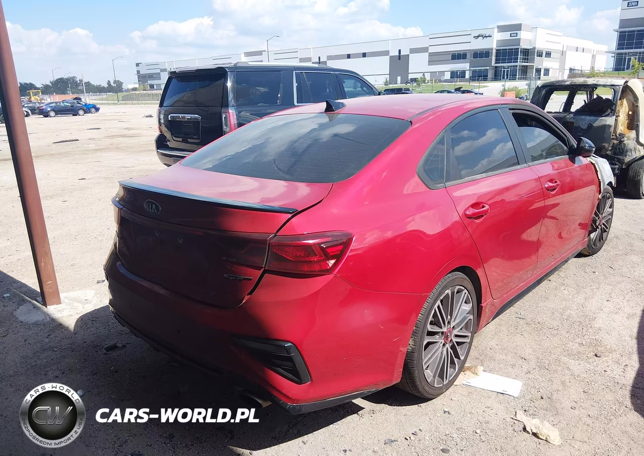 2021 Kia Forte Gt VIN:3KPF44AC9ME318422 - 4