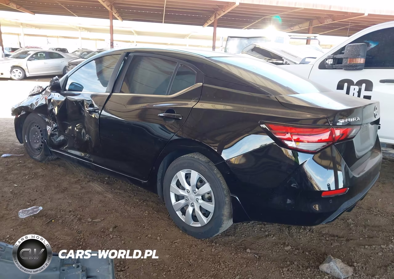 2020 Nissan Sentra S Xtronic Cvt VIN:3N1AB8BV7LY210064 - 3