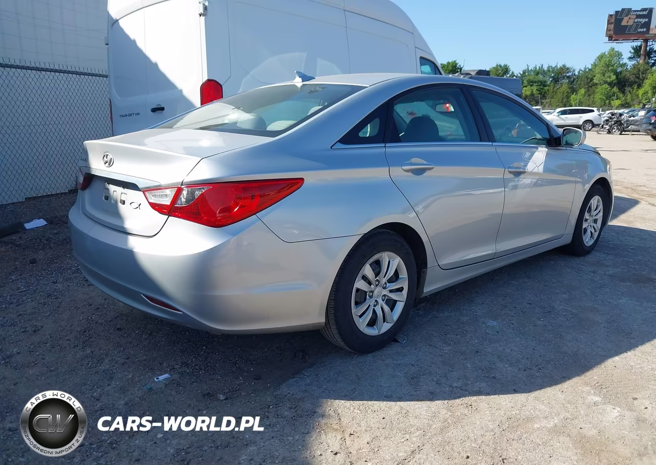 2012 Hyundai Sonata Gls VIN:5NPEB4AC2CH471767 - 4