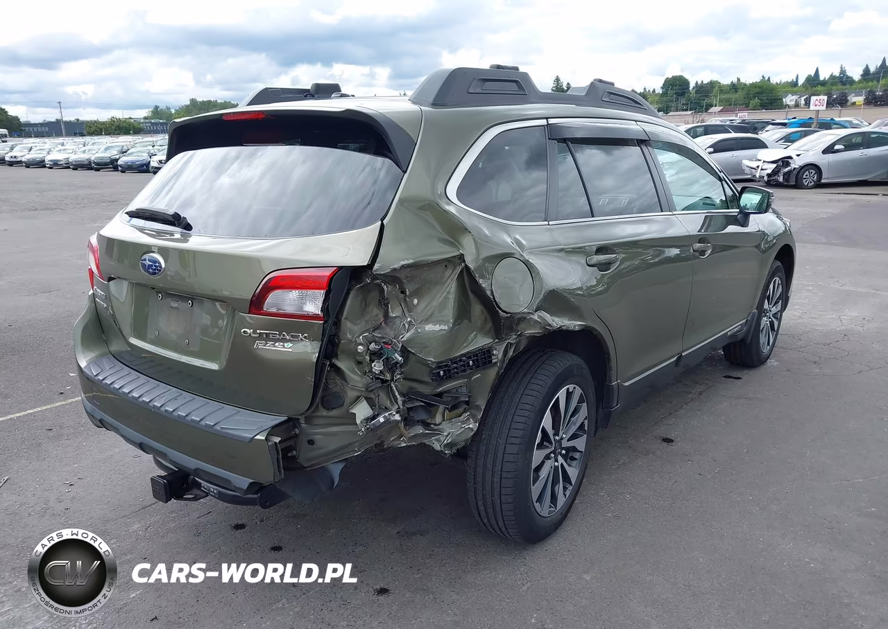 2015 Subaru Outback 2.5I Limited VIN:4S4BSANC4F3274199 - 4