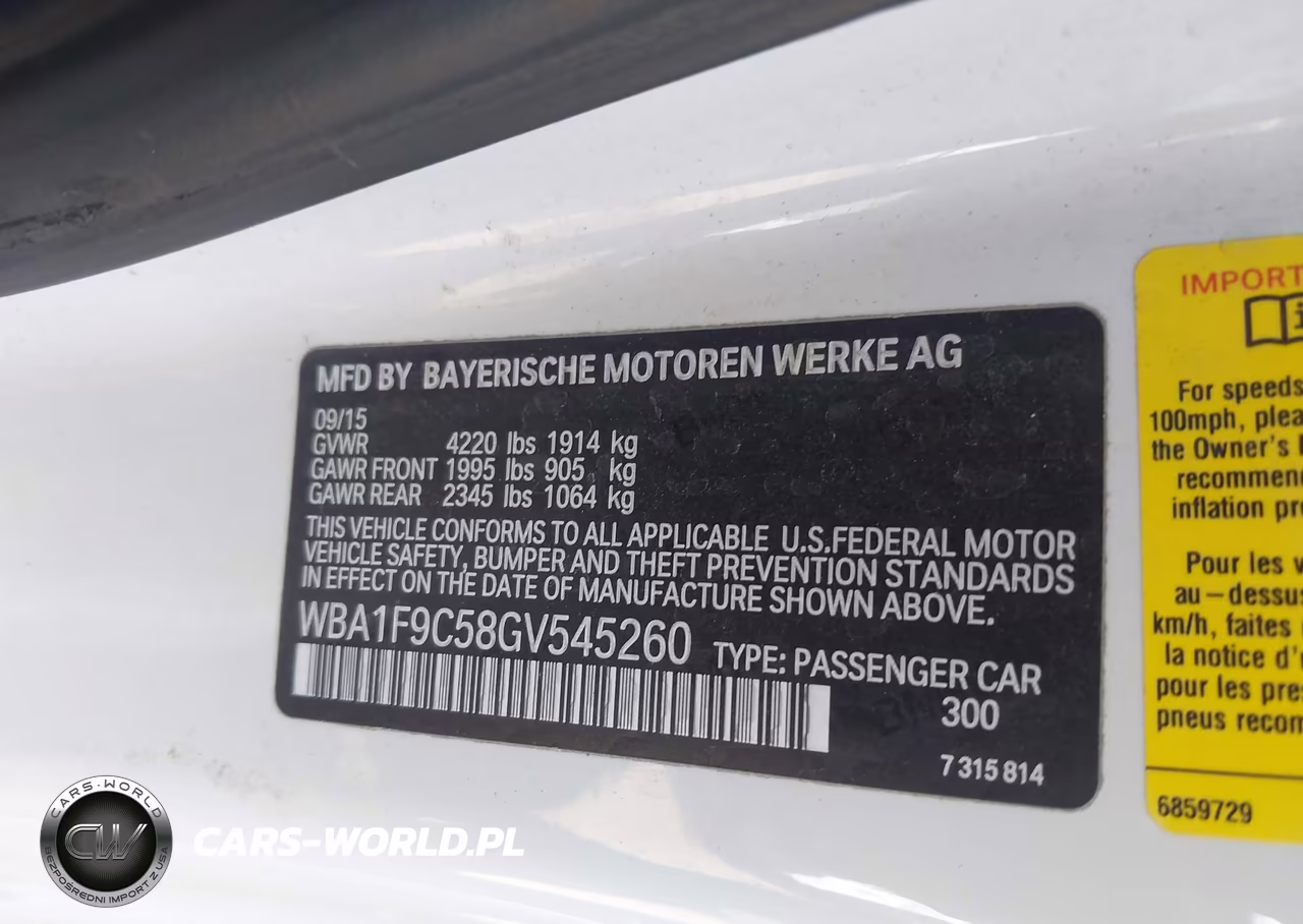 2016 BMW 228I VIN:WBA1F9C58GV545260 - 9