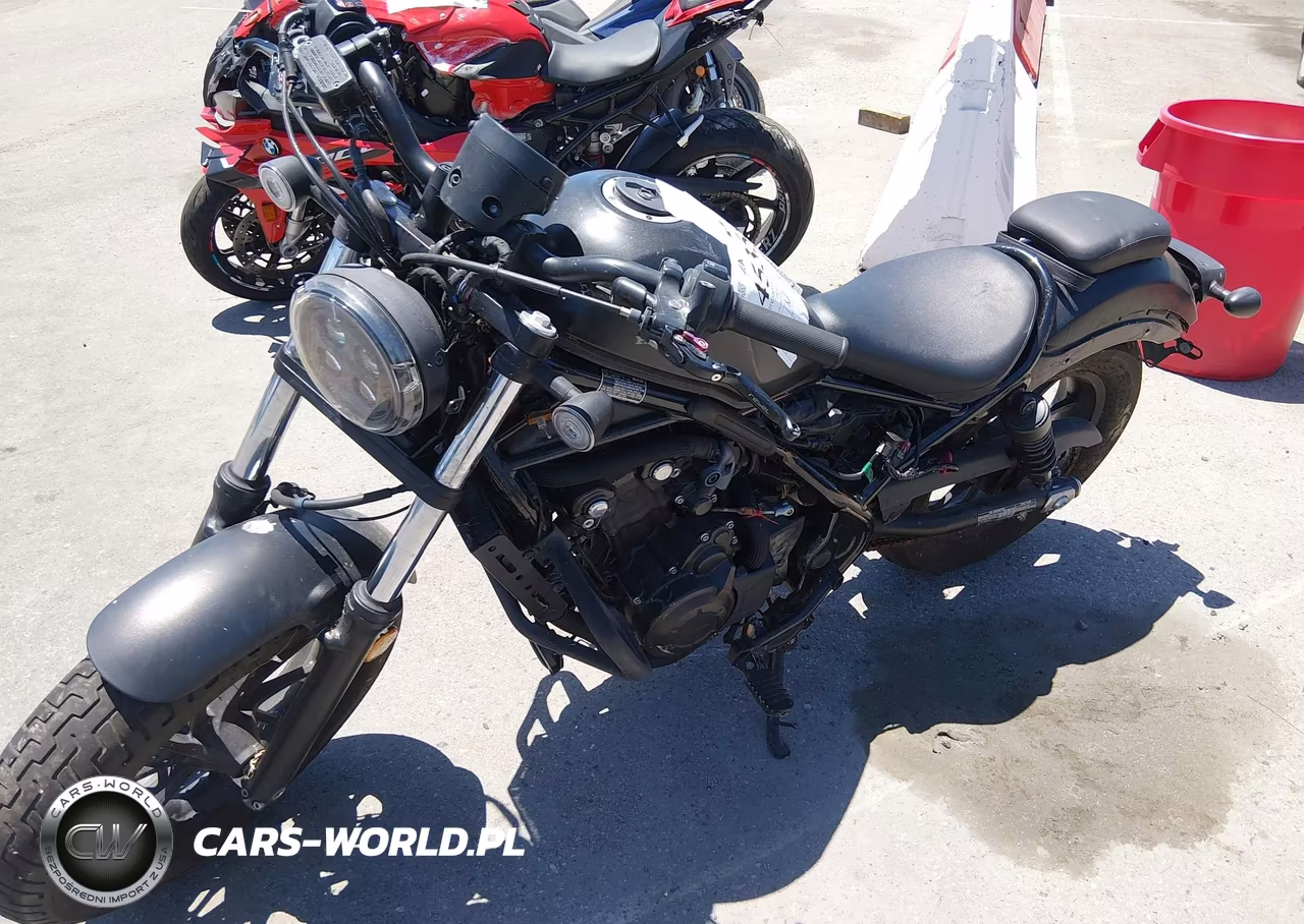 2021 Honda Cmx500 A VIN:MLHPC565XM5400465 - 2