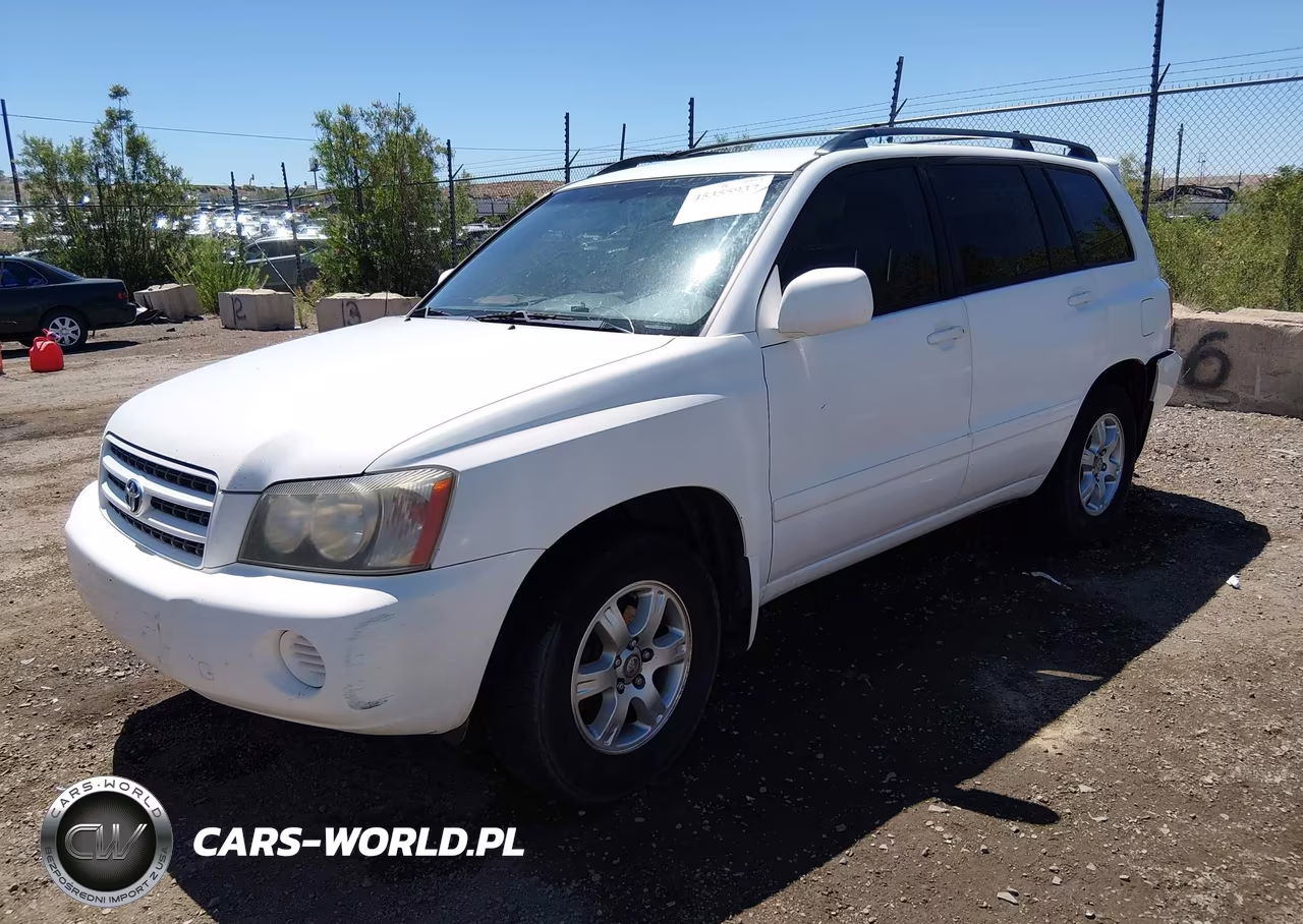 2002 Toyota Highlander V6 VIN:JTEGF21A020032168 - 2